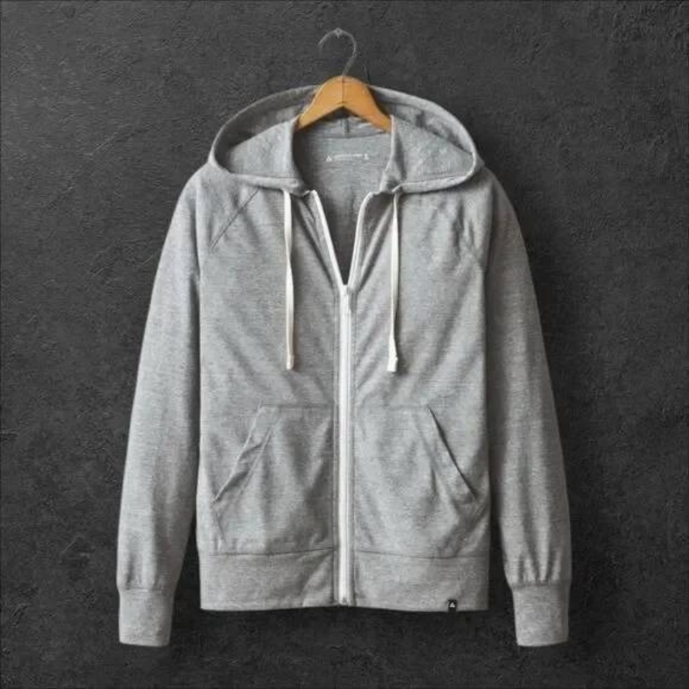 New‎ AMERICAN GIANT Women Grey Full Zip Lightweight Hoodie Jacket Small USA